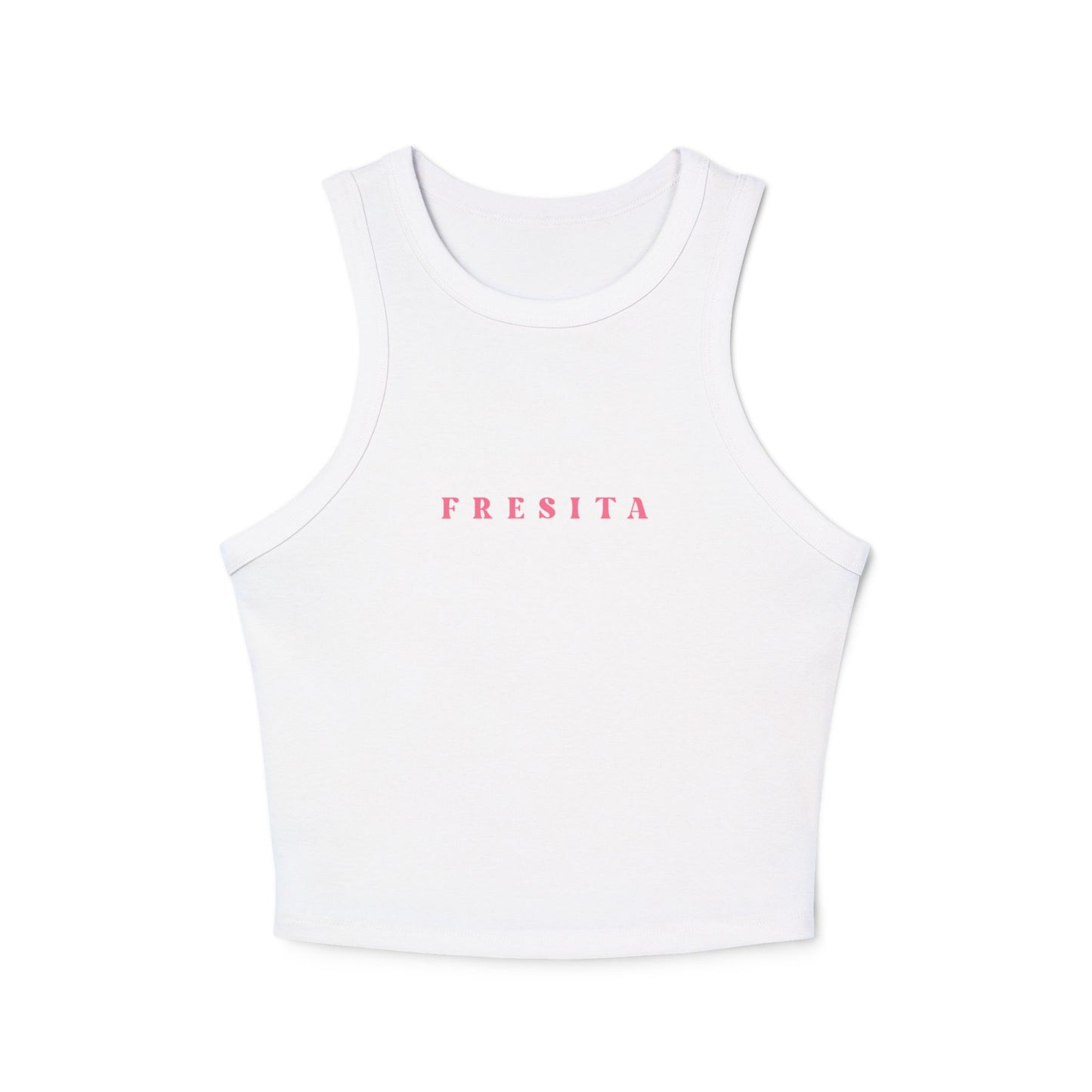 Fresita Women's Micro Rib Racer Tank Top l Summer Casual Wear