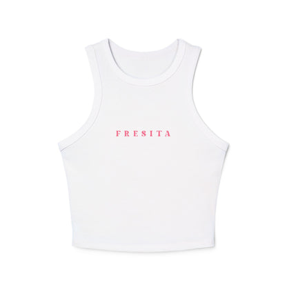 Fresita Women's Micro Rib Racer Tank Top l Summer Casual Wear