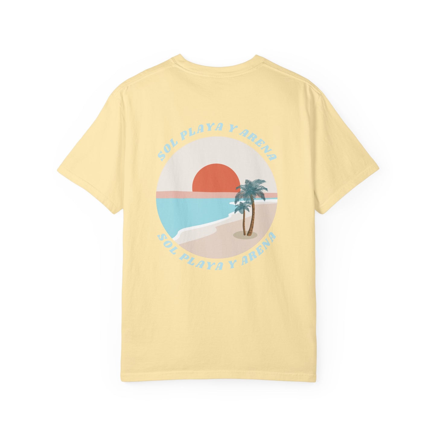 "Sol, Playa, y Arena" Beach Vibe T-Shirt Summer Apparel l Unisex Casual Wear