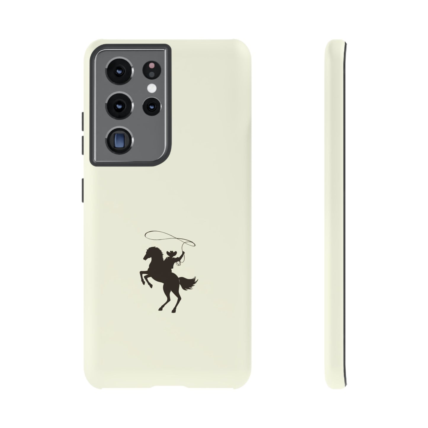 SAMSUNG Western Horse Rider Phone Case l Durable Phone Cover, Cowboy Style, Tough Case
