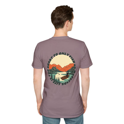 Nature Lover’s Fishing T-Shirt - Perfect for Outdoor Adventures, Gift for Fishermen, Eco-Friendly Tee, Camping Apparel, Great for Dad