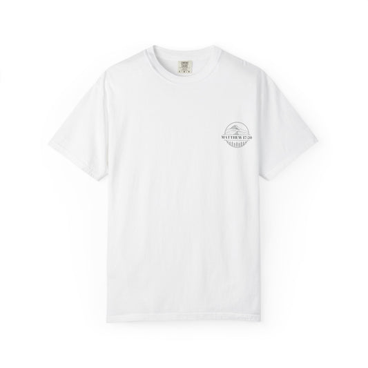 Faith Can Move Mountains Unisex Garment-Dyed T-Shirt