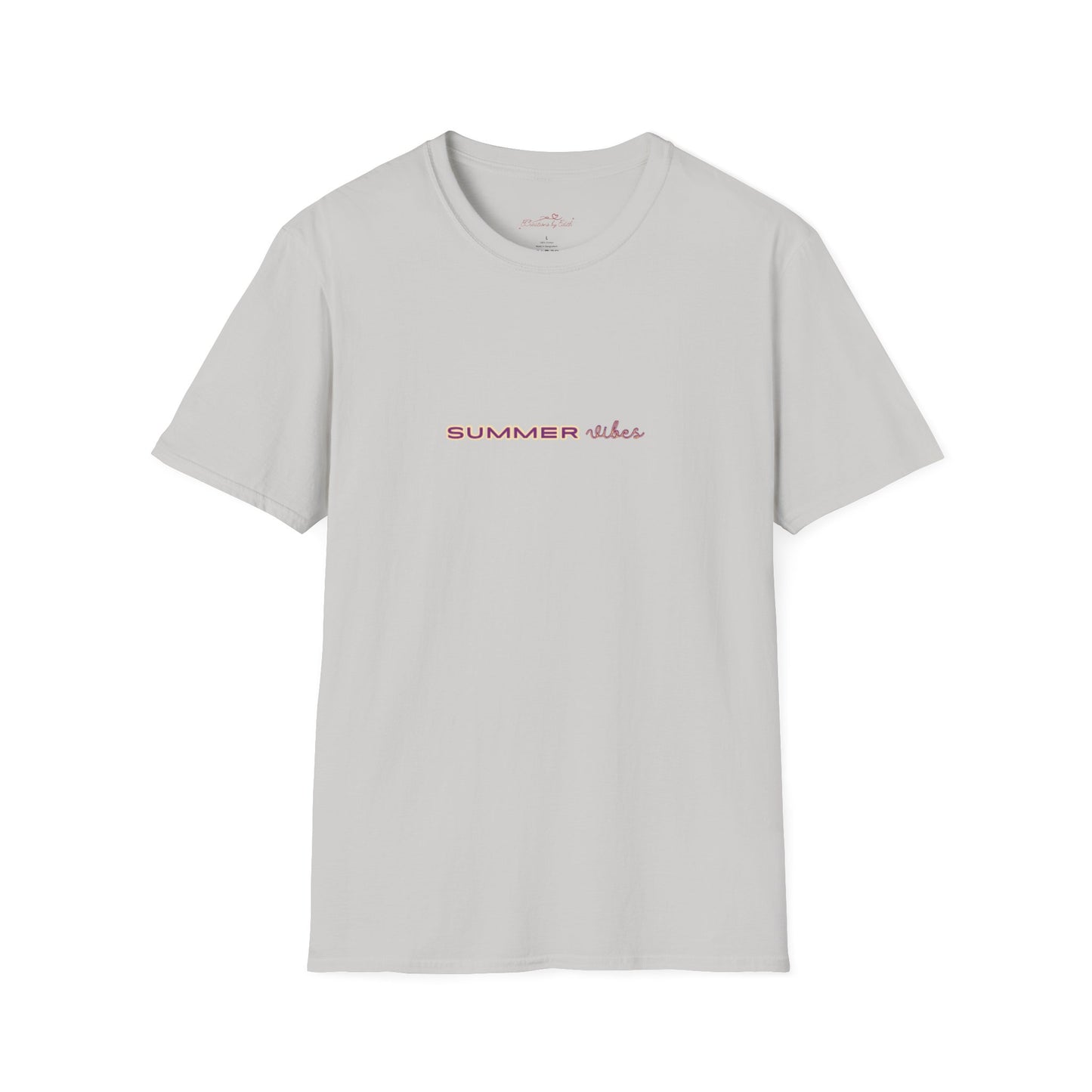 Summer Vibes Softstyle T-Shirt | Comfortable Summer Fashion, Casual Wear