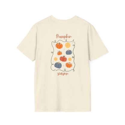 Pumpkin Season T-Shirt | Fall Apparel, Halloween Outfit, Autumn Wear, Gift for Her, Cozy Casual Style