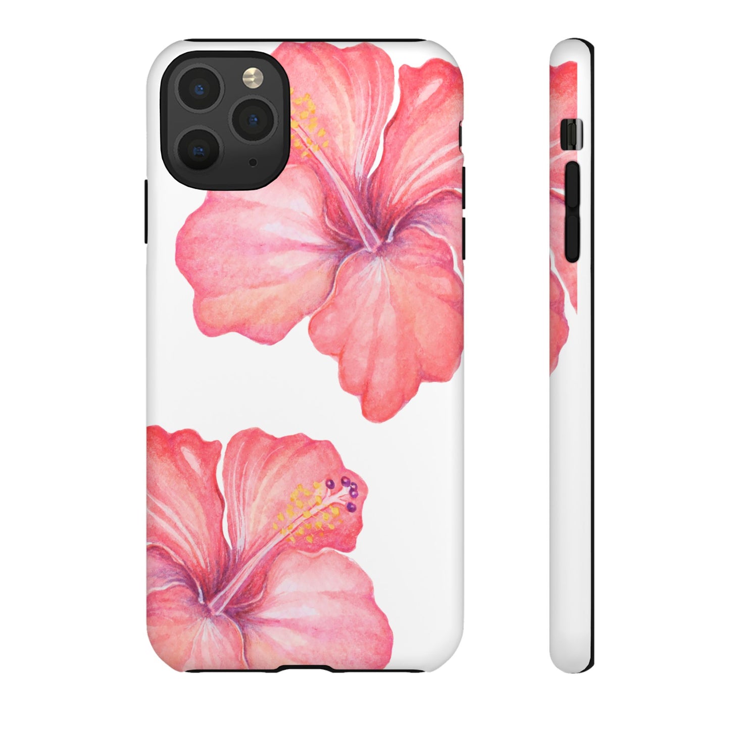 iPHONE Hibiscus Tough Case l Summer Vibe Mobile Case