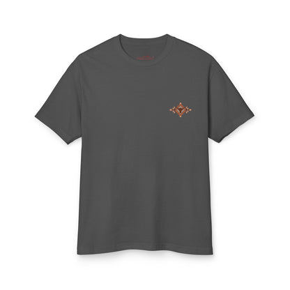 Bohemian Cowboy Graphic Tee - Unisex Heavyweight Cotton T-Shirt