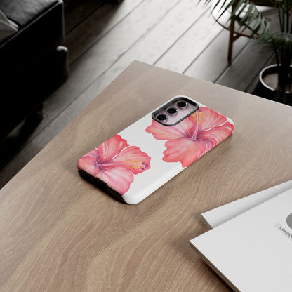 SAMSUNG Hibiscus Tough Case l Summer Vibe Mobile Case