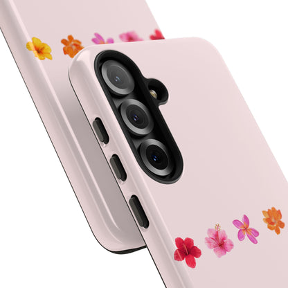 SAMSUNG Flower-Patterned Phone Case l Tough Cases for Women