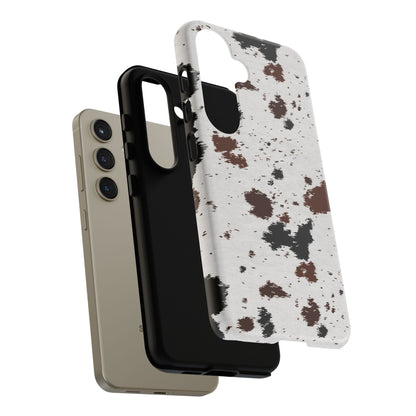 SAMSUNG Cow Print Tough Phone Case l GIFT FOR HIM AND HER