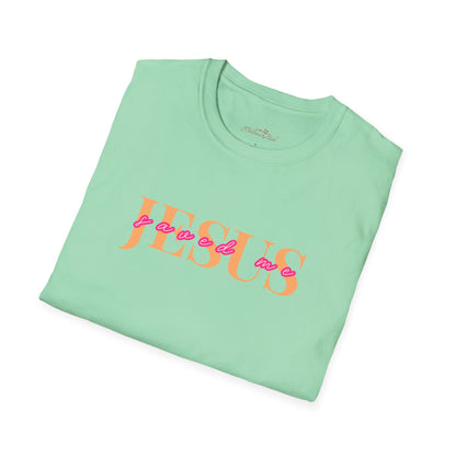 "Jesus Saved Me" - Soft Style T-Shirt l Perfect for Everyday Wear