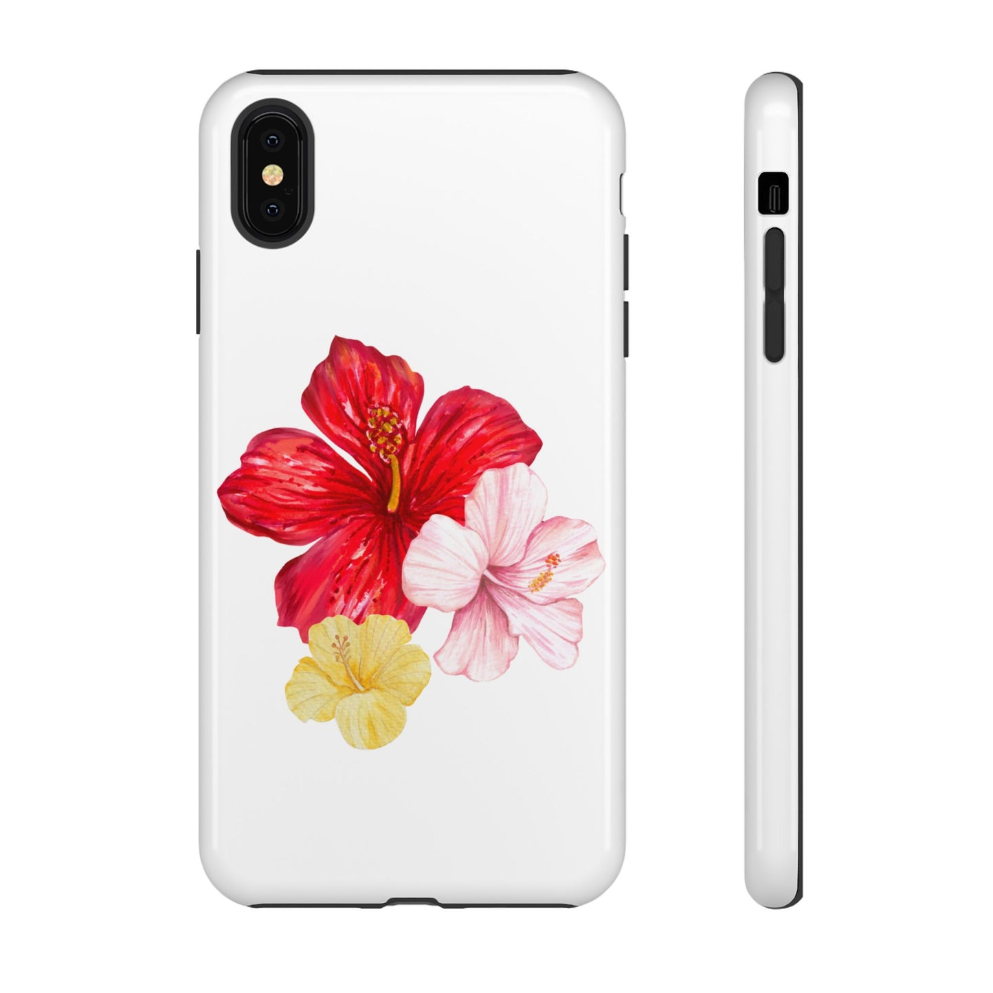 iPHONE Hibiscus Tough Cases l Tropical Vibe