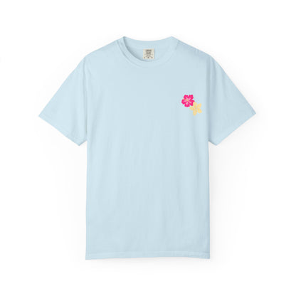 T-Shirt with Floral Print l Cheery Apparel for Summer, Casual Style