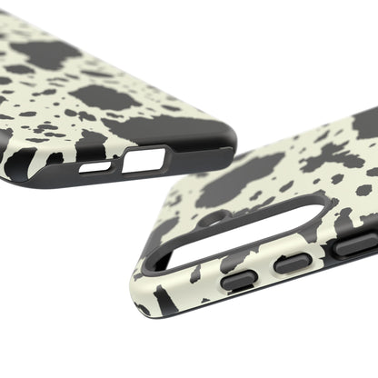 SAMSUNG Cow Print Tough Phone Cases l Durable Protection