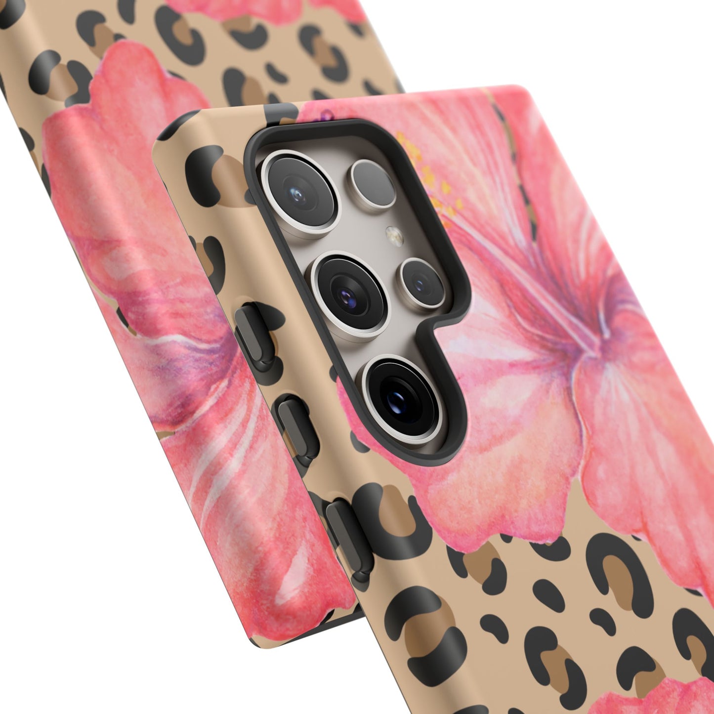 Leopard and Hibiscus SAMSUNG Tough Cases l Perfect for the Summer