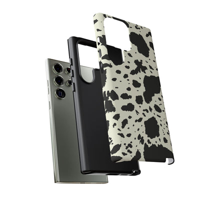 SAMSUNG Cow Print Tough Phone Cases l Durable Protection