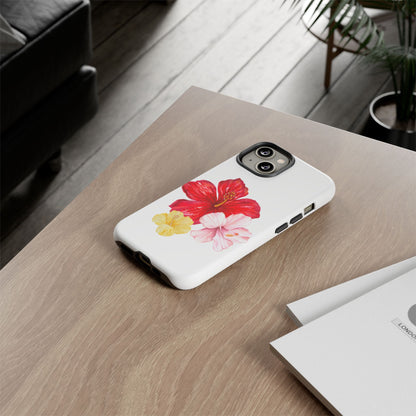 iPHONE Hibiscus Tough Cases l Tropical Vibe