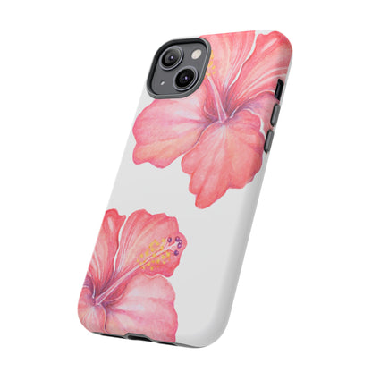 iPHONE Hibiscus Tough Case l Summer Vibe Mobile Case