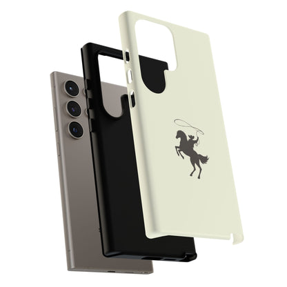 SAMSUNG Western Horse Rider Phone Case l Durable Phone Cover, Cowboy Style, Tough Case