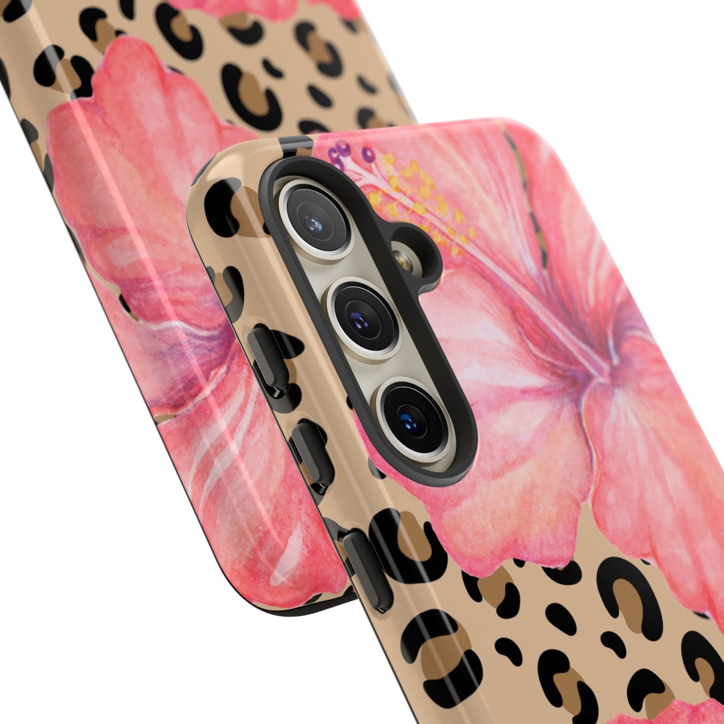 Leopard and Hibiscus SAMSUNG Tough Cases l Perfect for the Summer