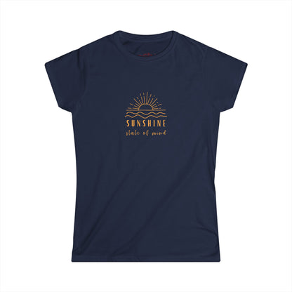 Sunshine Women's Softstyle Tee - Bright and Cheerful Top for Summer Days