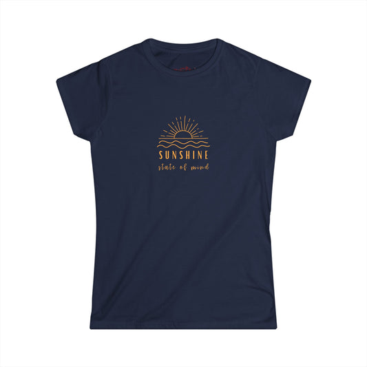 Sunshine Women's Softstyle Tee - Bright and Cheerful Top for Summer Days