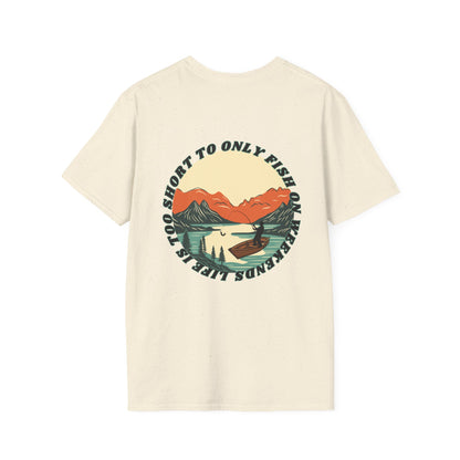 Nature Lover’s Fishing T-Shirt - Perfect for Outdoor Adventures, Gift for Fishermen, Eco-Friendly Tee, Camping Apparel, Great for Dad