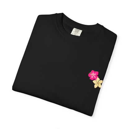 T-Shirt with Floral Print l Cheery Apparel for Summer, Casual Style