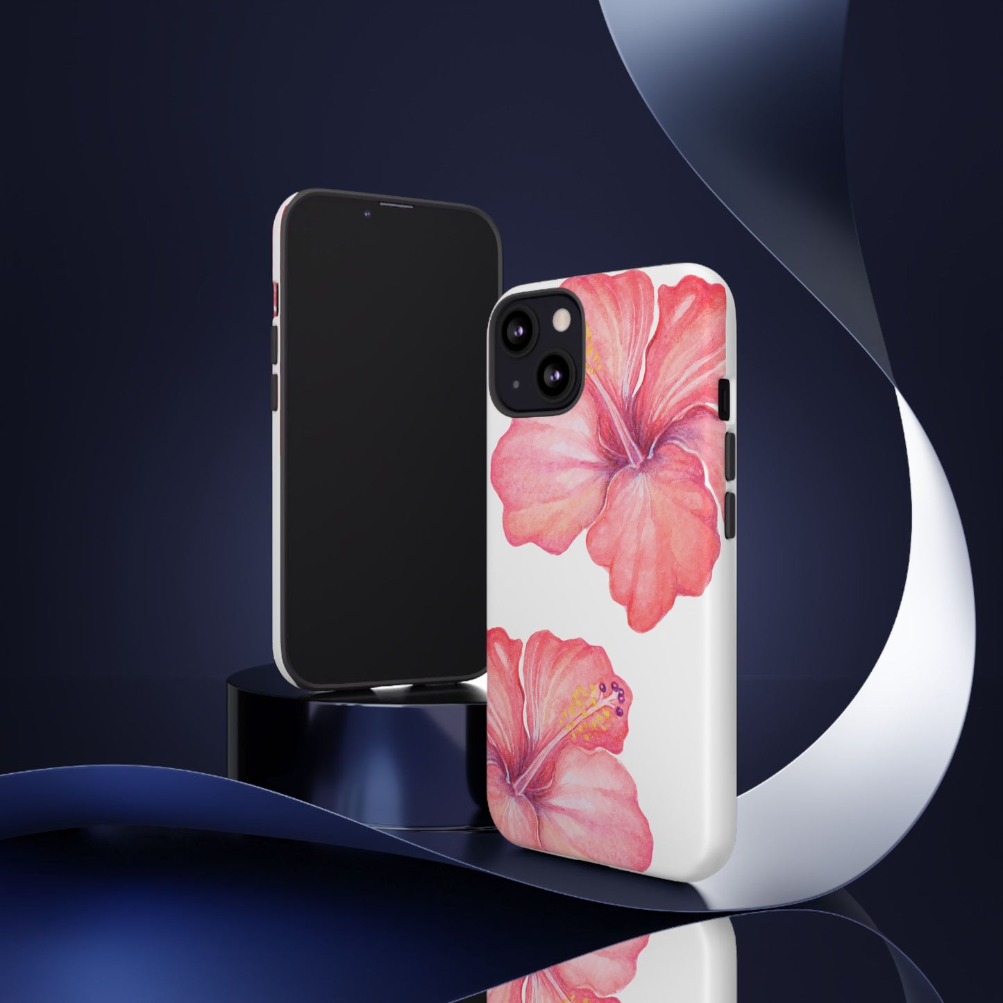 iPHONE Hibiscus Tough Case l Summer Vibe Mobile Case