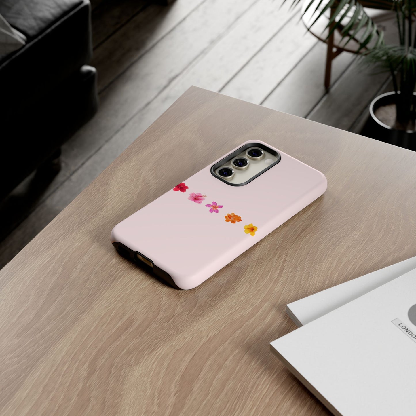 SAMSUNG Flower-Patterned Phone Case l Tough Cases for Women