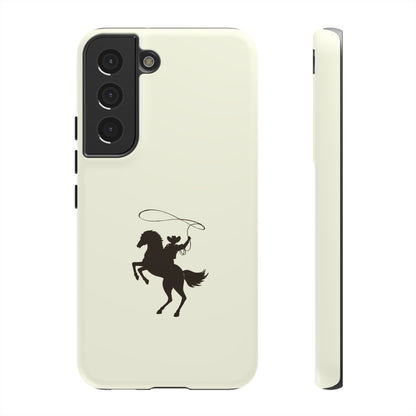 SAMSUNG Western Horse Rider Phone Case l Durable Phone Cover, Cowboy Style, Tough Case