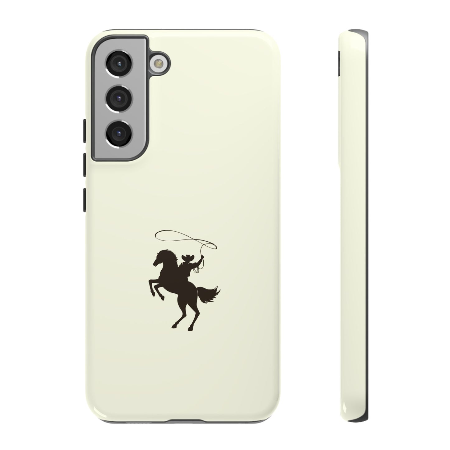 SAMSUNG Western Horse Rider Phone Case l Durable Phone Cover, Cowboy Style, Tough Case