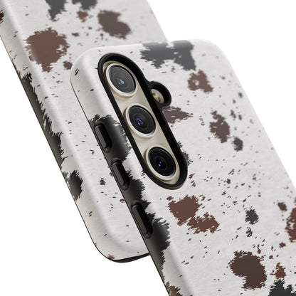 SAMSUNG Cow Print Tough Phone Case l GIFT FOR HIM AND HER