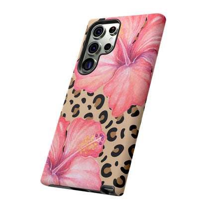 Leopard and Hibiscus SAMSUNG Tough Cases l Perfect for the Summer