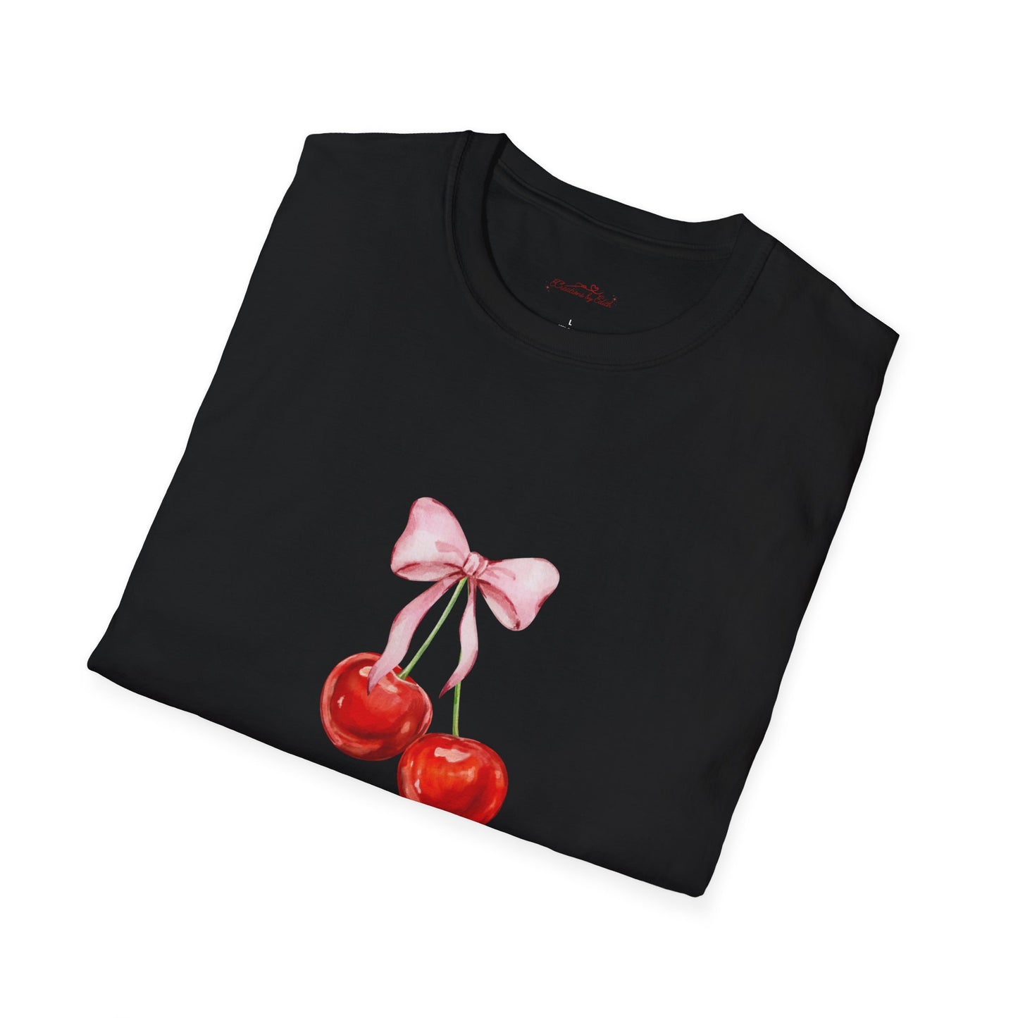 Cute Cherry Graphic T-Shirt - "I’m Just a Girl"