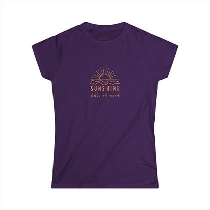 Sunshine Women's Softstyle Tee - Bright and Cheerful Top for Summer Days