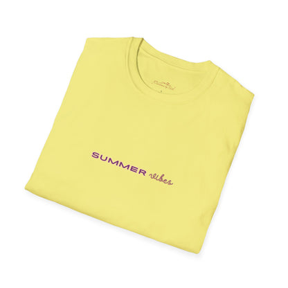 Summer Vibes Softstyle T-Shirt | Comfortable Summer Fashion, Casual Wear