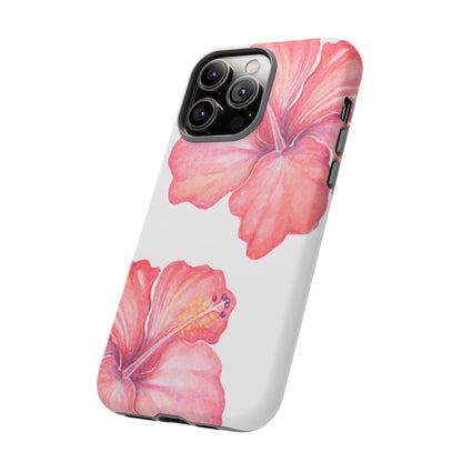 iPHONE Hibiscus Tough Case l Summer Vibe Mobile Case