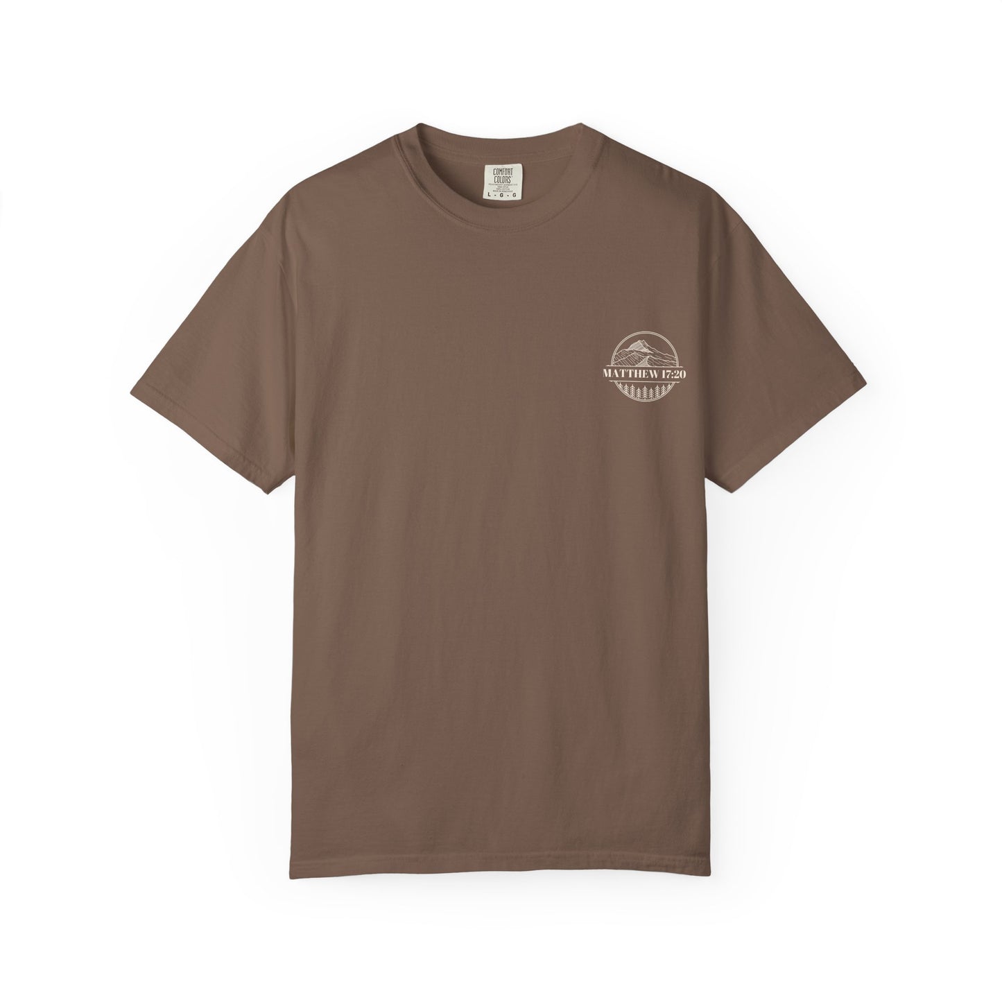 Faith Can Move Mountains Unisex Garment-Dyed T-Shirt
