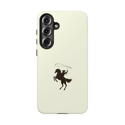 SAMSUNG Western Horse Rider Phone Case l Durable Phone Cover, Cowboy Style, Tough Case