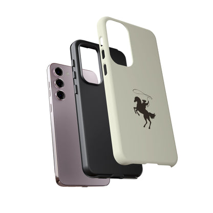 SAMSUNG Western Horse Rider Phone Case l Durable Phone Cover, Cowboy Style, Tough Case