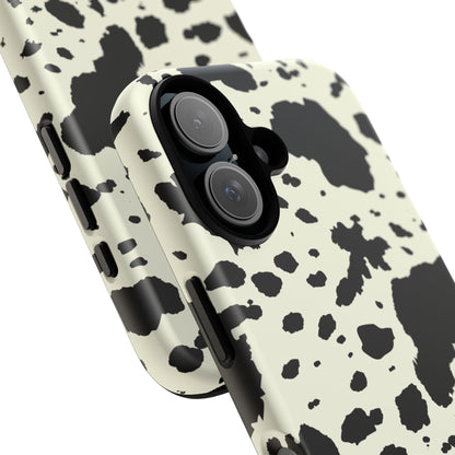 iPHONE Cow Print Tough Phone Cases l Durable Protection