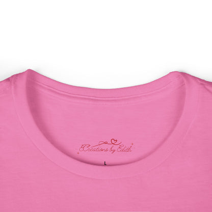 Women's Floral Softstyle Tee - Perfect for Summer Days