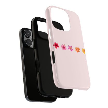 iPHONE Flower-Patterned Phone Case l Tough Cases for Women