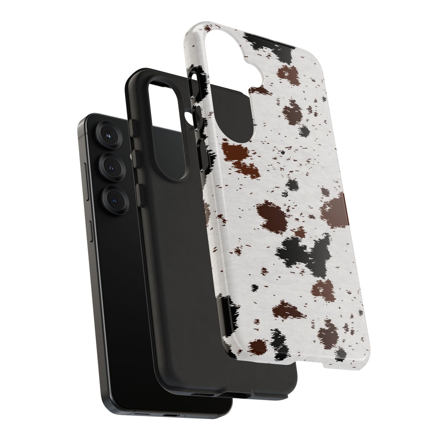 SAMSUNG Cow Print Tough Phone Case l GIFT FOR HIM AND HER