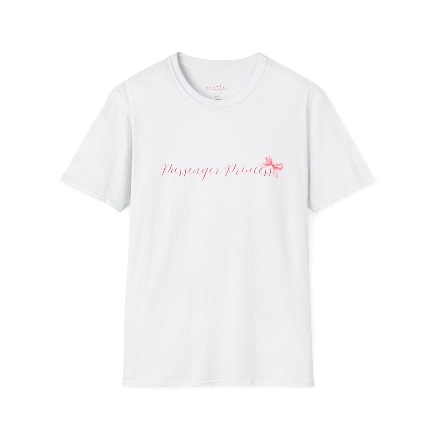 "Passenger Princess" Softstyle T-Shirt - Cute Graphic Tee for Casual Vibes