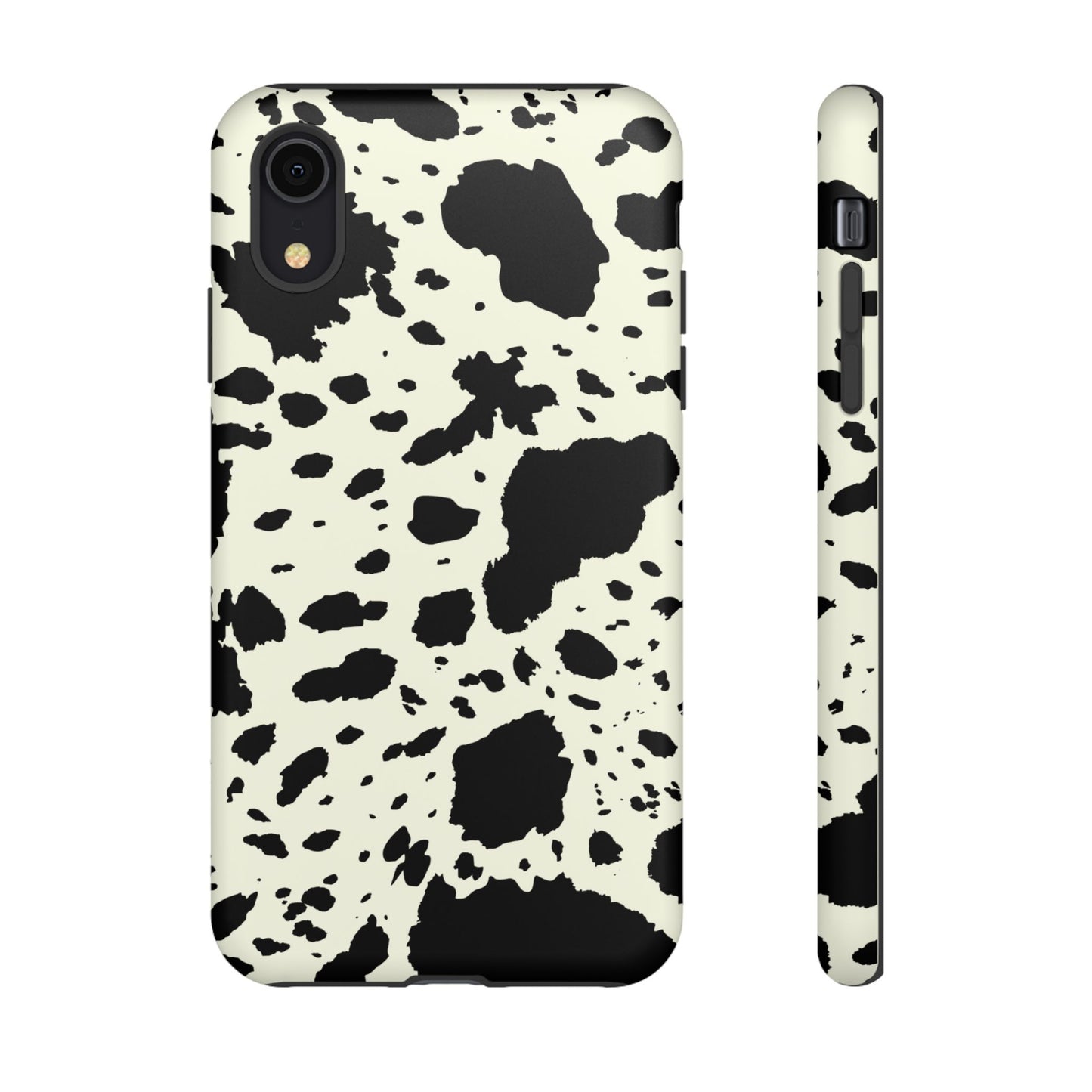 iPHONE Cow Print Tough Phone Cases l Durable Protection