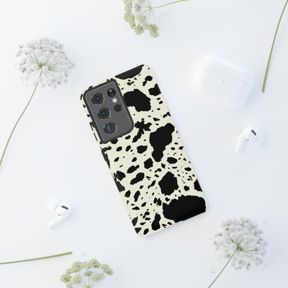 SAMSUNG Cow Print Tough Phone Cases l Durable Protection