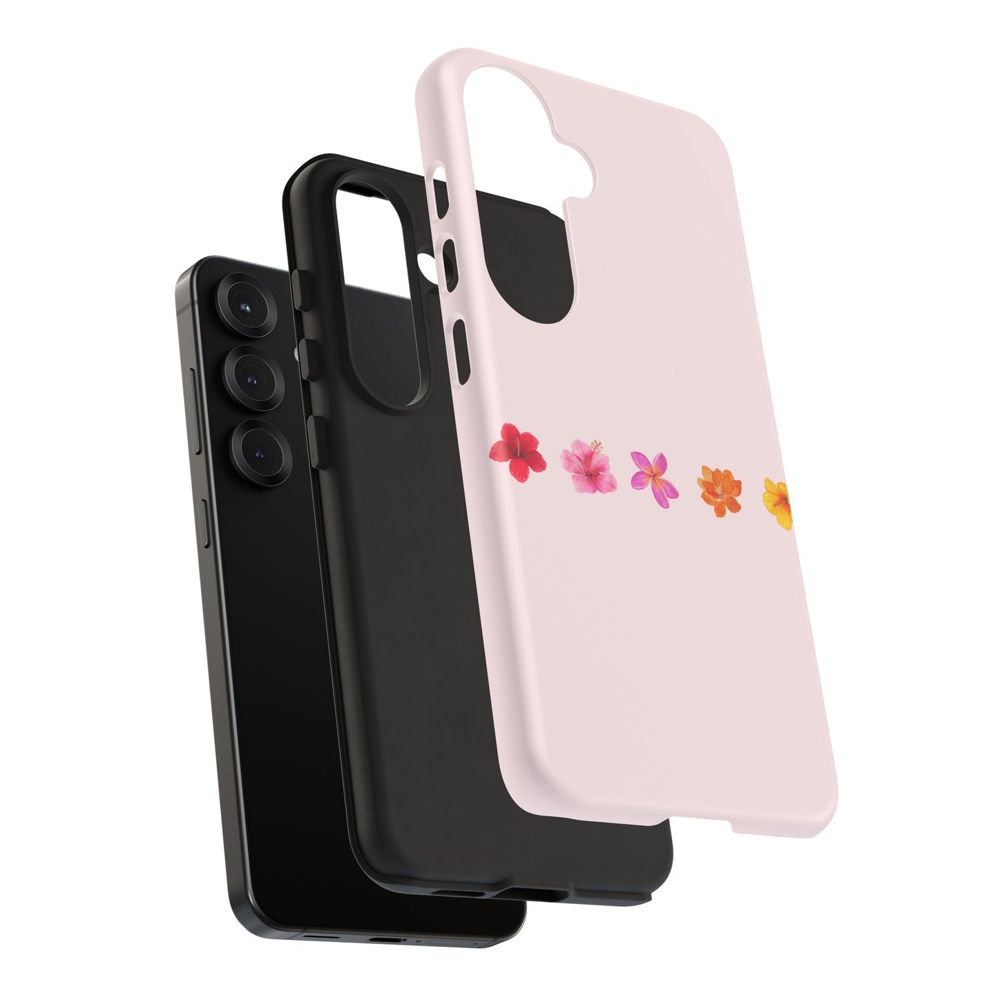 SAMSUNG Flower-Patterned Phone Case l Tough Cases for Women