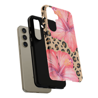 Leopard and Hibiscus SAMSUNG Tough Cases l Perfect for the Summer