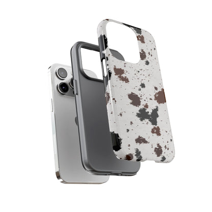 iPHONE Cow Print Tough Phone Case l GIFT FOR HIM AND HER